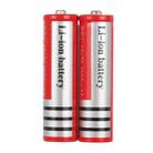2 PCS UltraFire 18650 3000mAh 3.7V Long Lasting Rechargeable Lithium ion Battery(Red) - 3