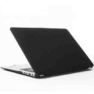 For MacBook Air 13.3 inch A1466 2012-2017 / A1369 2010-2012 Laptop Crystal Hard Protective Case(Black) - 1