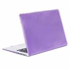 For MacBook Air 13.3 inch A1466 2012-2017 / A1369 2010-2012 Laptop Crystal Hard Protective Case(Purple) - 1