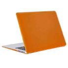 For MacBook Air 13.3 inch A1466 2012-2017 / A1369 2010-2012 Laptop Crystal Hard Protective Case(Orange) - 1
