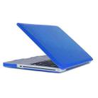 Laptop Frosted Hard Protective Case for MacBook Pro 13.3 inch A1278 (2009 - 2012)(Blue) - 1