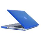 Hard Crystal Protective Case for Macbook Pro 15.4 inch(Blue) - 1