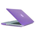 Hard Crystal Protective Case for Macbook Pro 15.4 inch(Purple) - 1