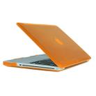 Hard Crystal Protective Case for Macbook Pro 15.4 inch(Orange) - 1