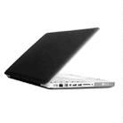 Frosted Hard Plastic Protection Case for Macbook Pro 13.3 inch(Black) - 3