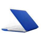 Frosted Hard Plastic Protection Case for Macbook Pro 13.3 inch A1278(Blue) - 1