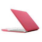 Frosted Hard Plastic Protection Case for Macbook Pro 13.3 inch A1278(Pink) - 1