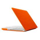 Frosted Hard Plastic Protection Case for Macbook Pro 13.3 inch A1278(Orange) - 1