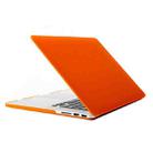 Laptop Frosted Hard Plastic Protection Case for Macbook Pro Retina 13.3 inch(Orange) - 1