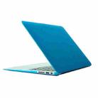 For MacBook Air 13.3 inch A1466 2012-2017 / A1369 2010-2012 Laptop Frosted Hard Plastic Protective Case(Baby Blue) - 1