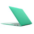 For Macbook Air 11.6 inch Frosted Hard Plastic Protection Case(Green) - 1