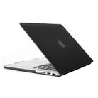 Frosted Hard Protective Case for Macbook Pro Retina 15.4 inch  A1398(Black) - 1