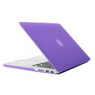 Frosted Hard Protective Case for Macbook Pro Retina 15.4 inch  A1398(Purple) - 1