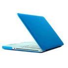 Frosted Hard Protective Case for Macbook Pro 15.4 inch  (A1286)(Baby Blue) - 1