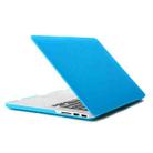 ENKAY for MacBook Pro Retina 13.3 inch (US Version) / A1425 / A1502 4 in 1 Frosted Hard Shell Plastic Protective Case with Screen Protector & Keyboard Guard & Anti-dust Plugs(Blue) - 2