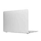 Laptop Translucent Frosted Hard Plastic Protective Case for Macbook 12 inch(White) - 1