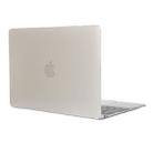 Colored Transparent Crystal Hard Protective Case for Macbook 12 inch(White) - 1