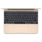 Soft 12 inch Silicone Keyboard Protective Cover Skin for new MacBook, American Version(Black) - 1