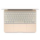 Soft 12 inch Silicone Keyboard Protective Cover Skin for new MacBook, American Version(Gold) - 1