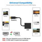 Display Port Male to HDMI Female Adapter Cable, Length: 20cm - 4