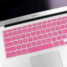 ENKAY Soft Silicone Keyboard Protector Cover Skin for MacBook Air 13.3 inch & Macbook Pro with Retina Display 13.3 inch & 15.4 inch (US Version) / A1398 / A1425 / A1369 / A1466 / A1502(Pink) - 1