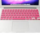ENKAY Colorful Soft Silicon Keyboard Protector Cover Skin for MacBook Pro 13.3 inch / 15.4 inch / 17.3 inch (US Version) / A1278 / A1286(Pink) - 1