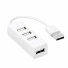 4 Ports USB 2.0 HUB for Apple Computer(White) - 1