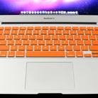ENKAY for MacBook Air 11.6 inch (US Version) / A1370 / A1465 Colorful Soft Silicon Keyboard Protector Cover Skin(Orange) - 1