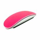 Silicone Soft Mouse Protector Cover Skin for MAC Apple Magic Mouse(Magenta) - 2