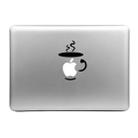 Hat-Prince Coffee Pattern Removable Decorative Skin Sticker for MacBook Air / Pro / Pro with Retina Display, Size: S - 1