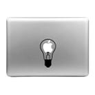Hat-Prince Small Lamp Bulb Pattern Removable Decorative Skin Sticker for MacBook Air / Pro / Pro with Retina Display, Size: S - 1