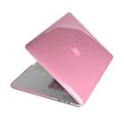 ENKAY for MacBook Pro Retina 13.3 inch (US Version) / A1425 / A1502 4 in 1 Crystal Hard Shell Plastic Protective Case with Screen Protector & Keyboard Guard & Anti-dust Plugs(Pink) - 2