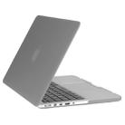 ENKAY for Macbook Pro Retina 15.4 inch (US Version) / A1398 Hat-Prince 3 in 1 Frosted Hard Shell Plastic Protective Case with Keyboard Guard & Port Dust Plug(Grey) - 3