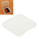 100Pcs Transparent Plastic Storage Card Box for MS Duo Card, SD Card - 1