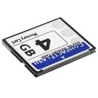 4GB Compact Flash Digital Memory Card (100% Real Capacity) - 4