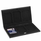6 in 1 Memory Card Protective Case Storage Box , Size: 92 x 60 x 9mm(Black) - 1