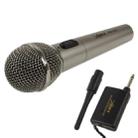 Handheld Wireless / Wired Microphone with Receiver & Antenna, Effective Distance: 8-20m - 1
