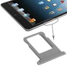 WLAN + Cellular Original SIM Card Tray Bracket for iPad mini 2 Retina(Silver) - 1