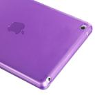 Smooth Surface TPU Case for iPad Mini 4(Purple) - 6