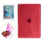 Smooth Surface TPU Case for iPad Mini 4(Red) - 1