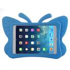 Butterfly EVA Protective Case with Holder for iPad mini 3 / 2 / 1(Blue) - 1
