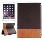 Cross Texture Horizontal Flip Smart Leather Case with Holder & Card Slots & Wallet for iPad Mini 4(Coffee) - 1