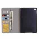 Cross Texture Horizontal Flip Smart Leather Case with Holder & Card Slots & Wallet for iPad Mini 4(Grey) - 4