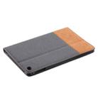 Cross Texture Horizontal Flip Smart Leather Case with Holder & Card Slots & Wallet for iPad Mini 4(Grey) - 7