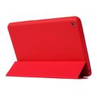 Horizontal Flip Solid Color Leather Case with Holder & Sleep / Wake-up Function for iPad mini 4(Red) - 6