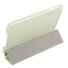 Silk Texture Horizontal Flip Leather Case with Three-Folding Holder for iPad mini 4(Green) - 4