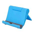 Peacock Foldable Adjustable Stand Desktop Holder for iPad Air & Air 2, iPad mini, Galaxy Tab, and other Tablet PC (Blue) - 1