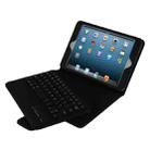 For iPad mini 4 / mini 3 / mini 2 / mini Detachable Bluetooth Keyboard and Leather Tablet Case with Holder(Black) - 5