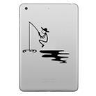 ENKAY Hat-Prince Fishing Pattern Removable Decorative Skin Sticker for iPad mini / 2 / 3 / 4 - 1