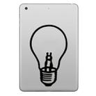 ENKAY Hat-Prince Lovers Lamp Pattern Removable Decorative Skin Sticker for iPad mini / 2 / 3 / 4 - 1